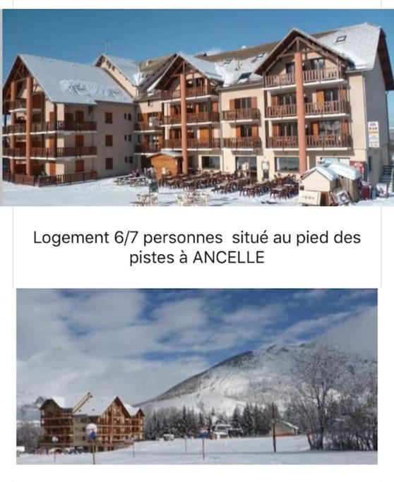 Appart Tres Ensoleille 5-6 Pers Au Pied Des Pistes Ancelle Eksteriør bilde