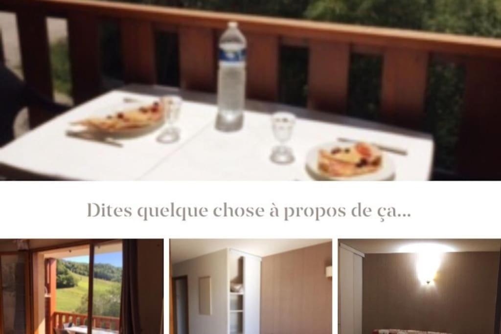 Appart Tres Ensoleille 5-6 Pers Au Pied Des Pistes Ancelle Eksteriør bilde