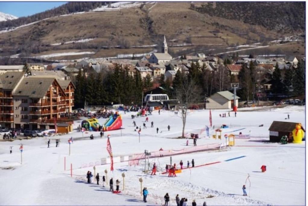 Appart Tres Ensoleille 5-6 Pers Au Pied Des Pistes Ancelle Eksteriør bilde
